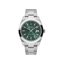 ROLEX DATEJUST 126300 STAINLESS STEEL GREEN DIAL OYSTER (2023)