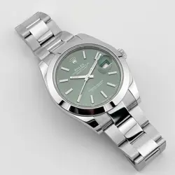 ROLEX DATEJUST 126300 STAINLESS STEEL GREEN DIAL OYSTER (2023)