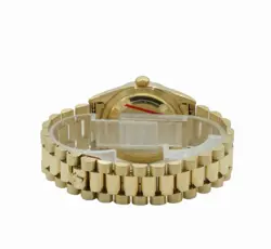 Vintage Rolex Day-Date President 1803 Mens 18K Yellow Gold Watch Champagne Dial