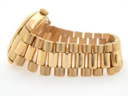 Vintage Rolex Day-Date President 1803 Mens 18K Yellow Gold Watch Champagne Dial