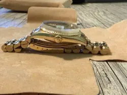 Vintage Rolex Day-Date President 1803 Mens 18K Yellow Gold Watch Champagne Dial