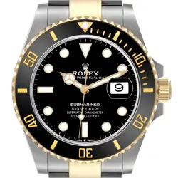 ROLEX SUBMARINER 41 STEEL YELLOW GOLD MENS WATCH 126613 CARD