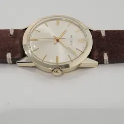 Mens Rolex Ref 7002 Presentation 14k Gold Filled 35mm Automatic 1970s RA424B
