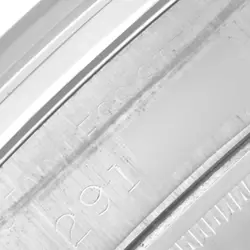 Rolex OysterDate Precision Silver Linen Dial Steel Vintage Mens Watch 6694