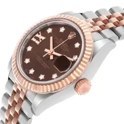 ROLEX DATEJUST CHOCOLATE