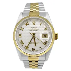 ROLEX DATEJUST 36MM T/T 16233 B & P