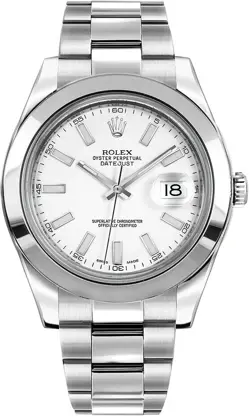 116300-0003 41MM WHITE