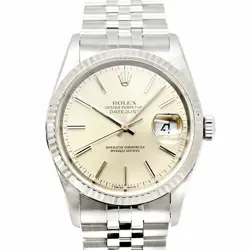ROLEX DATEJUST 16234 W MEN'S WATCH FROM JAPAN G0211