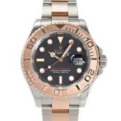 USED ROLEX YACHT MASTER 126621 BLACK MEN'S WATCH #21411