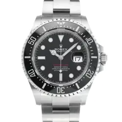 USED ROLEX SEA-DWELLER 126600 BLACK CASE SIZE 43×43MM MEN'S WATCH #23511