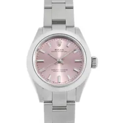 ROLEX OYSTER PERPETUAL 28 276200 PINK RANDOM NUMBER SECOND HAND WOMEN