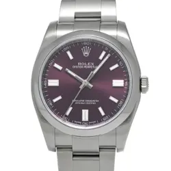 USED ROLEX OYSTER PERPETUAL 36 116000 GRAY MEN'S WATCH #221011