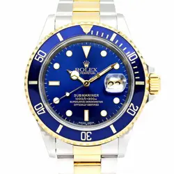 ROLEX SUBMARINER DATE 16613 A NUMBER MEN'S WATCH FROM JAPAN G0211