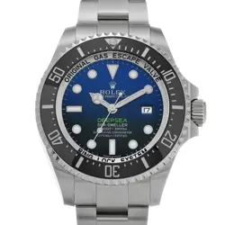 USED ROLEX SEA-DWELLER DEEP SEA 116660 BLUE MEN'S WATCH #21511