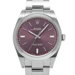 USED ROLEX OYSTER PERPETUAL 39 114300 GRAY MEN'S WATCH #22511