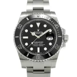 USED ROLEX SUBMARINER DATE 116610LN BLACK CASE SIZE 40×40MM MEN'S WATCH #26711