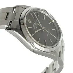 ROLEX Air King W 14000 Watches Stainless steel Mechanical Automatic grayDi...