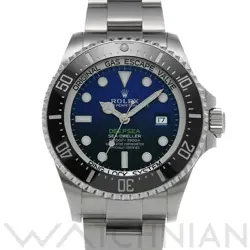 USED ROLEX SEA-DWELLER DEEP SEA 126660 BLUE MEN'S WATCH #29711