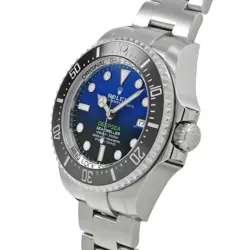 USED ROLEX Sea-Dweller Deep Sea 126660 Blue Men's Watch #27711