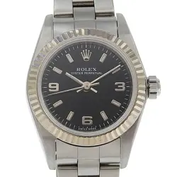 USED ROLEX OYSTER PERPETUAL 76094 CASE SIZE 32MM X 24MM LADIES WATCH #22311