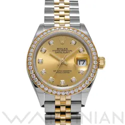 USED ROLEX LADY DATEJUST 28 279383RBR CASE SIZE 28×28MM LADIES WATCH #22011