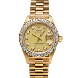 USED ROLEX DATEJUST 69138G CASE SIZE 26×26MM LADIES WATCH #22311