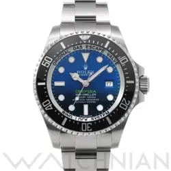 USED ROLEX SEA-DWELLER DEEP SEA 116660 BLUE MEN'S WATCH #29511
