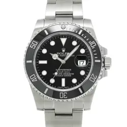 USED ROLEX SUBMARINER DATE 116610LN BLACK MEN'S WATCH #210711