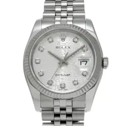 DATEJUST 116234G SILVER