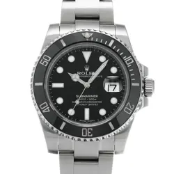 USED ROLEX SUBMARINER DATE 116610LN BLACK MEN'S WATCH #211711