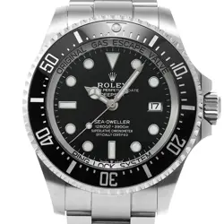 USED ROLEX Sea-Dweller Deep Sea 136660 Black Men's Watch #23211