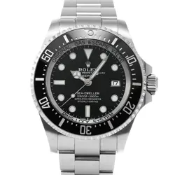 USED ROLEX Sea-Dweller Deep Sea 136660 Black Men's Watch #23211