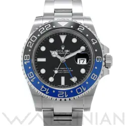 USED ROLEX GMT MASTER II 116710BLNR BLACK CASE SIZE 40×40MM MEN'S WATCH #29511