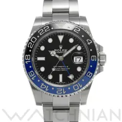 USED ROLEX GMT MASTER II 116710BLNR BLACK CASE SIZE 40×40MM MEN'S WATCH #28511