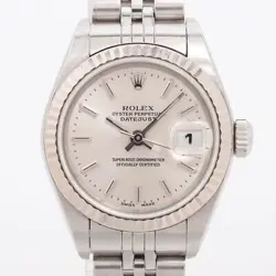 ROLEX DATEJUST 79174 SS×WG AT SILVER-FACE