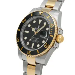 USED ROLEX Submariner Date 116613LN Black Case Size 40×40mm Men's Watch #27311