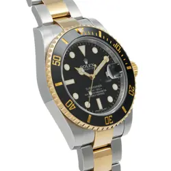 USED ROLEX Submariner Date 116613LN Black Case Size 40×40mm Men's Watch #27311