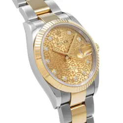 USED ROLEX Datejust 36 126233G Case Size 36×36mm Men's Watch #23211