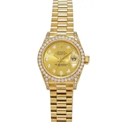 USED ROLEX DATEJUST 69158G CASE SIZE 26×26MM LADIES WATCH #21011