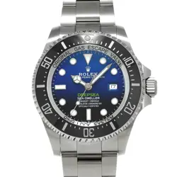 USED ROLEX SEA-DWELLER DEEP SEA 126660 BLUE MEN'S WATCH #25711