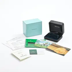 USED ROLEX Datejust Tiffany W Name 69173 White Ladies Watch #2175511