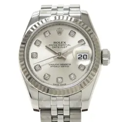 USED ROLEX DATEJUST 179174G CASE SIZE 26MM LADIES WATCH #231011