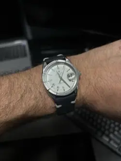 WHITE DIAL DATE