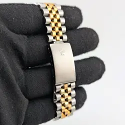 Rolex 16013 Datejust Two Tone Quickset 36mm 1987