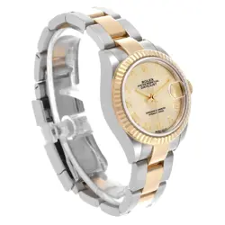 ROLEX DATEJUST 28 STEEL YELLOW GOLD ROMAN DIAL LADIES WATCH 279173