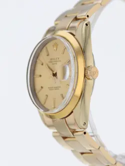 Rolex 40427: Vintage Steel and Gold Plated Date, Watch Ref. 1550, Circa 1979
