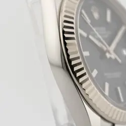 ROLEX Datejust 41 126334 Blue Fluted Motif Oyster Warranty 2023 Box/Paper