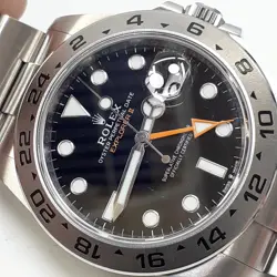 ROLEX EXPLORER II 42 MM STEEL BLACK DIAL AUTOMATIC WATCH 226570