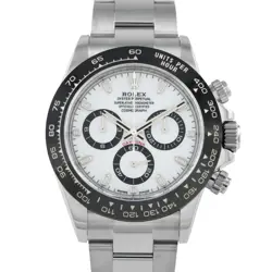 ROLEX DAYTONA WHITE DIAL WATCH 116500