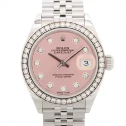 ROLEX DATEJUST 279384RBR SS×WG AT PINK-FACE 1 EXTRA LINK
